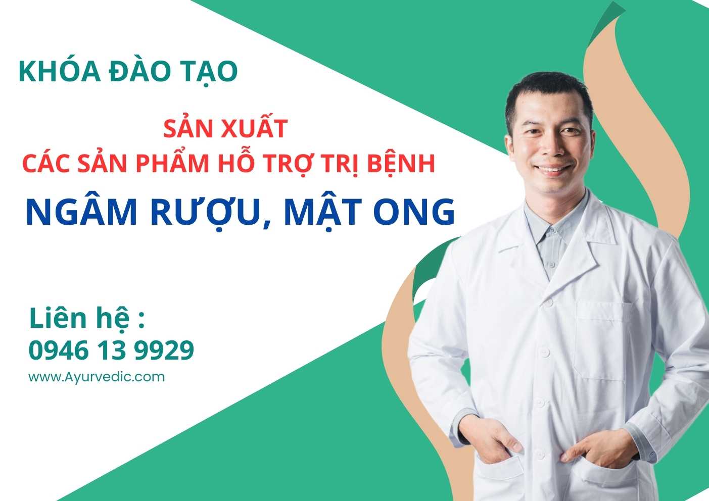 Sản xuất các sản phẩm trị bệnh từ Rượu, Mật ong
